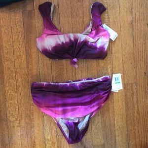 NWT Splendid tie dye bathing suit